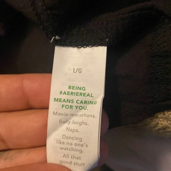 Aerie Spring Fling Black Dress - Picture 11 of 13